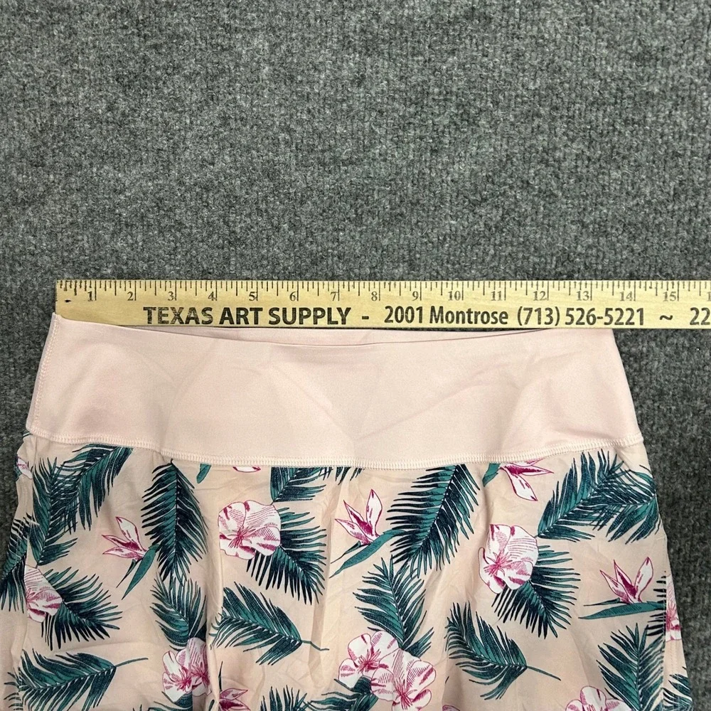 Puma Skort Womens Size S Pink Tropical Floral Athletic Golf Tennis 533014-03